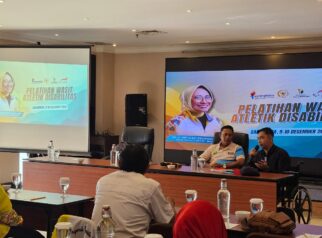 Pelatihan Wasit Atletik Disabilitas, Hetifah : komitmen untuk perkuat SDM keolahragaan Kaltim